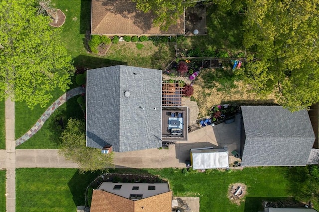 1805 N Gilbert St, Danville, IL 61832 - drone / aerial view