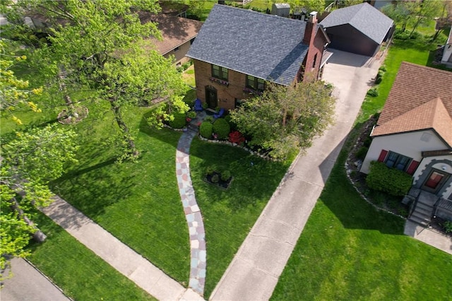 1805 N Gilbert St, Danville, IL 61832 - aerial view
