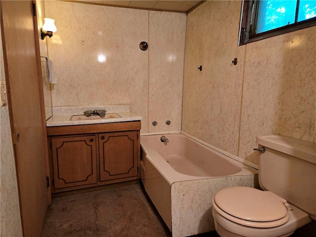 14317 N 920 E Rd, Fairmount, IL 61841 - bathroom with toilet and vanity