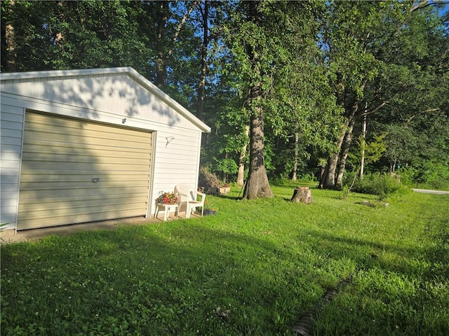 14317 N 920 E Rd, Fairmount, IL 61841 - view of detached garage