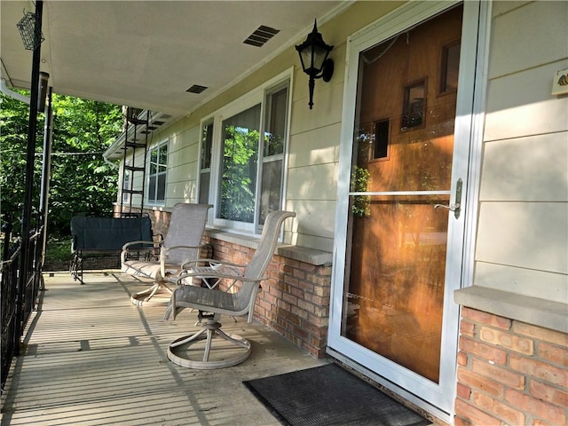 14317 N 920 E Rd, Fairmount, IL 61841 - view of covered porch
