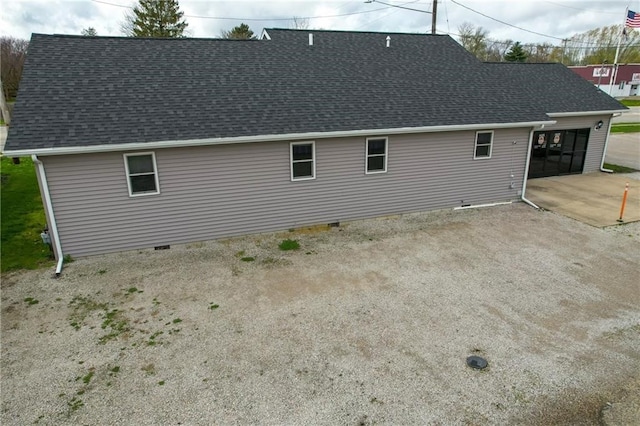 view of rear view of house