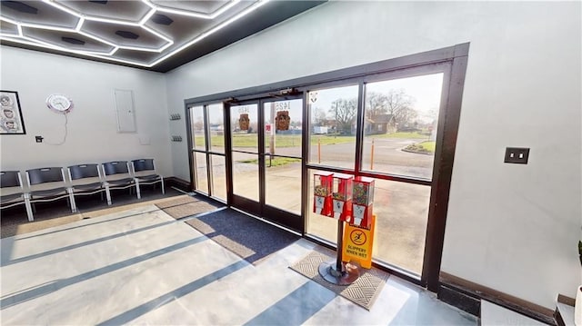 view of community lobby