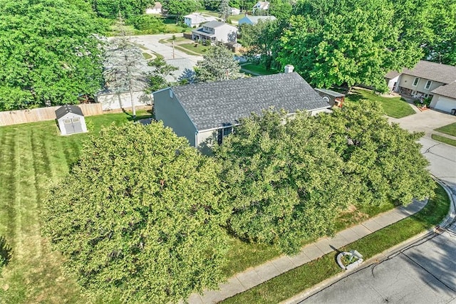 1077 Cornell Dr, Decatur, IL 62522 - drone / aerial view