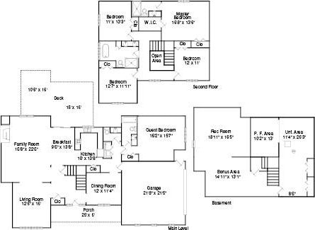 95 Hickory Point Ct, Forsyth, IL 62535 - view of floor plan / room layout