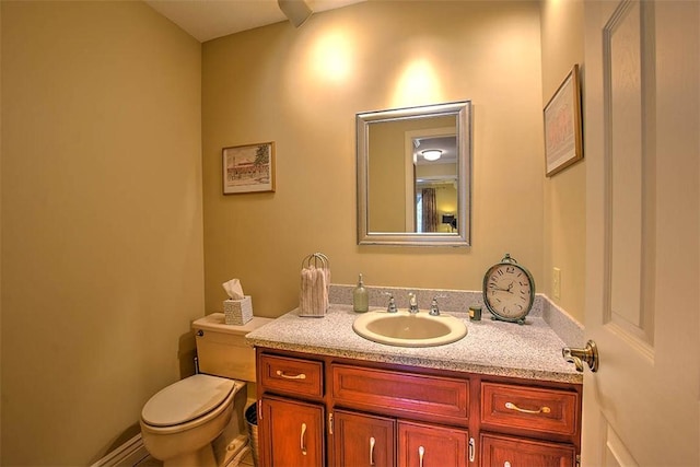 95 Hickory Point Ct, Forsyth, IL 62535 - bathroom featuring vanity and toilet