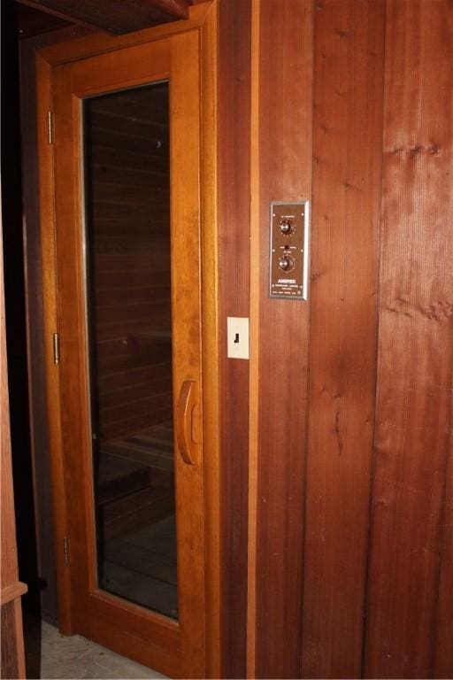 1011 W N 3rd St, Shelbyville, IL 62565 - sauna / steam room with wood walls