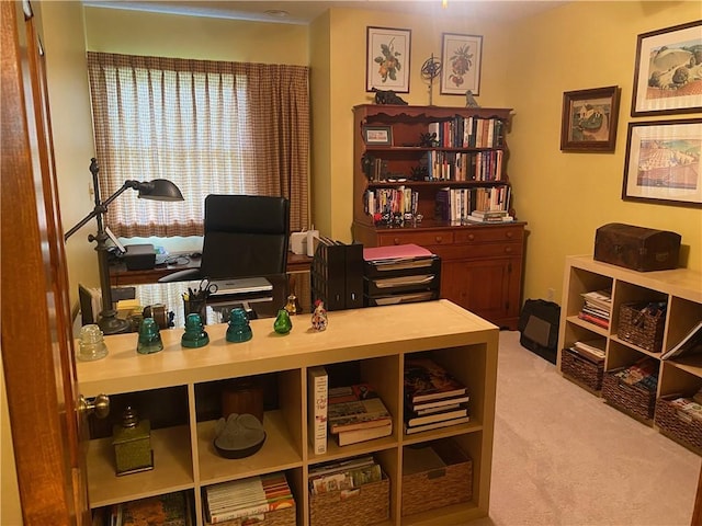 303 S Pine St, Pana, IL 62557 - view of carpeted home office