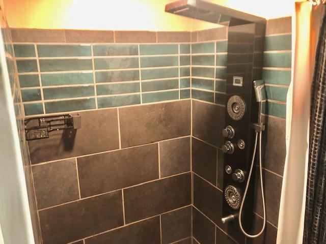 900 W Cumberland Rd, Saint Elmo, IL 62458 - bathroom view of a tile shower