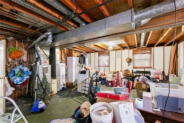 2701 E Rd, Danville, IL 61832 - basement with water heater