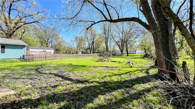 view of yard