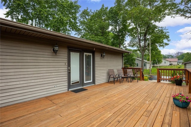 14480 N 1025th St, Effingham, IL 62401 - view of wooden terrace