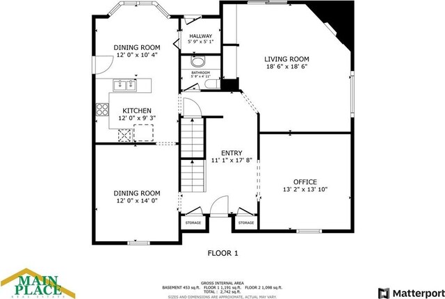 4554 Nicklaus Ct, Decatur, IL 62526 - property floor plan