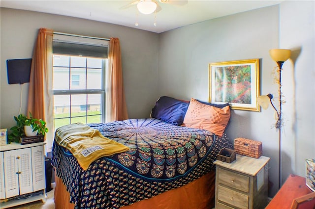 1203 Adams Ave, Charleston, IL 61920 - bedroom featuring ceiling fan