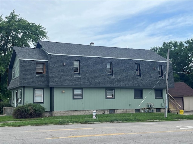 1900 Champaign Ave, Mattoon, IL 61938 - view of property exterior with roof with shingles