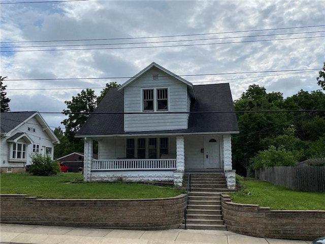 764 10th St, Charleston, IL 61920 - view of front of property with covered porch