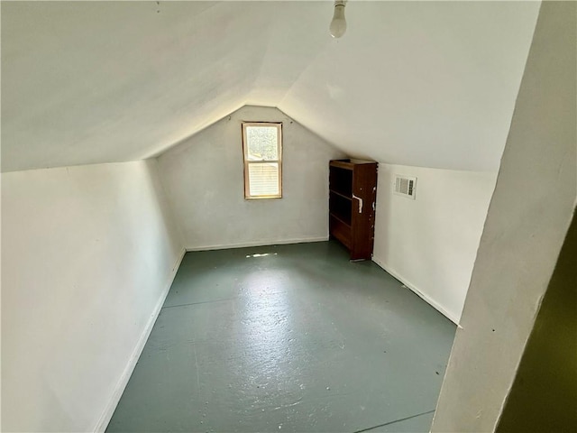 1250 S Lake Ridge Ave, Decatur, IL 62521 - bonus room with lofted ceiling and finished concrete floors