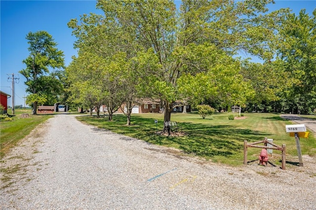 9769 Loy Chapel Rd, Effingham, IL 62401 - view of dirt / gravel road