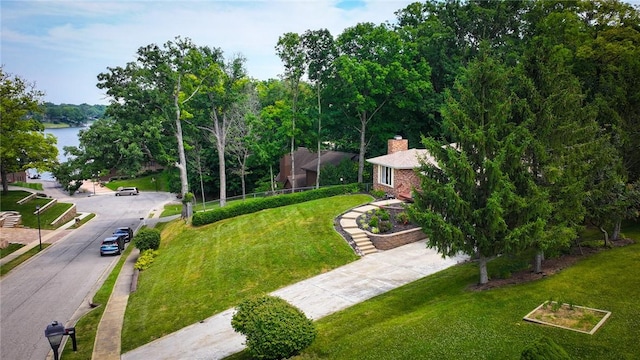 1950 Shore Oak Dr, Decatur, IL 62521 - drone / aerial view of a large body of water