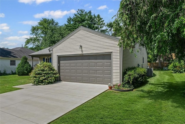 2506 Woodlawn Dr, Charleston, IL 61920 - single story home with concrete driveway and a garage