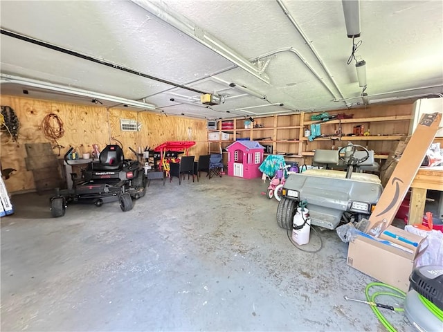 202 Seminary St, Catlin, IL 61817 - garage featuring a garage door opener