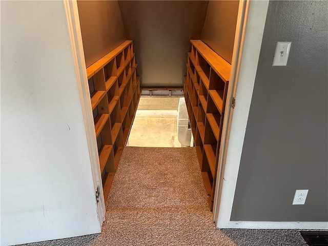 1821 Dakota Ave, Mattoon, IL 61938 - stairway with carpet flooring