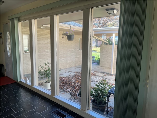 entryway with a healthy amount of sunlight