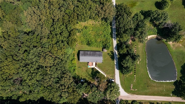 485 County Road 600 N, Neoga, IL 62447 - view of property location with a heavily wooded area