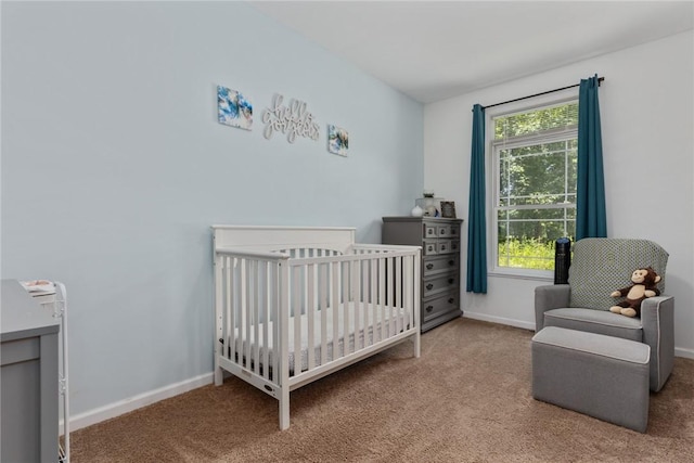 485 County Road 600 N, Neoga, IL 62447 - bedroom with carpet flooring and a crib