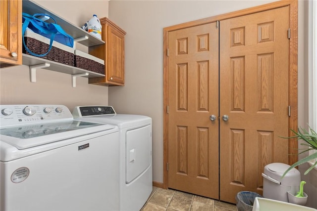 485 County Road 600 N, Neoga, IL 62447 - washroom featuring cabinet space and independent washer and dryer