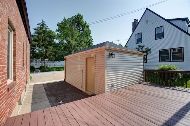 164 S Linden Ave, Decatur, IL 62522 - wooden deck featuring a patio area