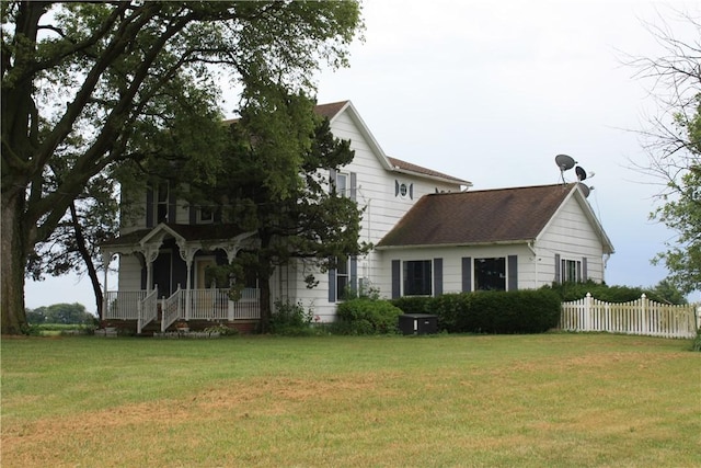 235 E 150 N Rd, Hammond, IL 61929 - view of front facade featuring a porch