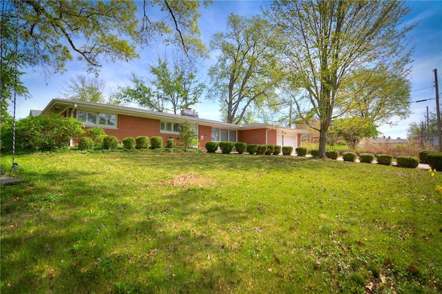 exterior space with an attached garage