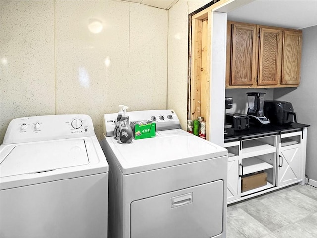 laundry area featuring laundry area and separate washer and dryer