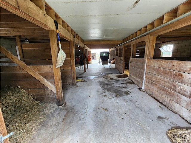 17204 N 125th St, Oblong, IL 62449 - view of horse barn