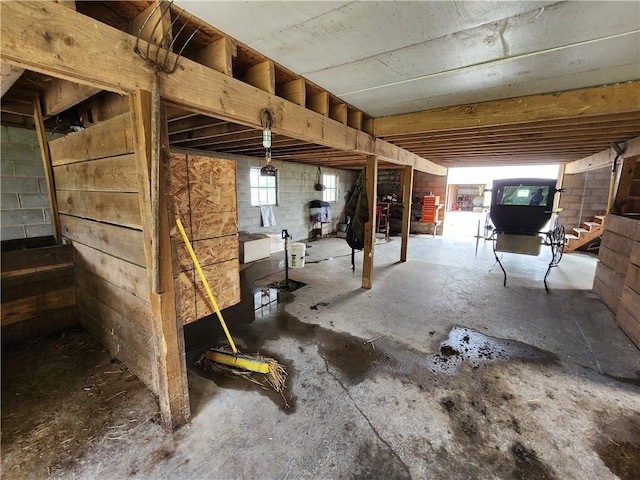 17204 N 125th St, Oblong, IL 62449 - view of below grade area