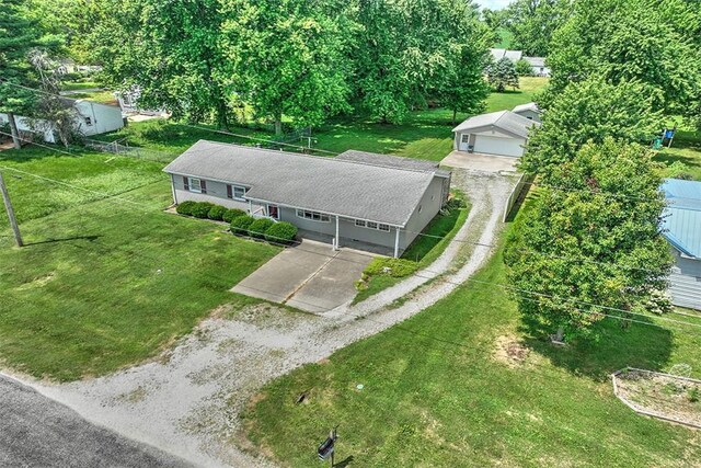 4111 Dye Rd, Illiopolis, IL 62539 - aerial view of property and surrounding area