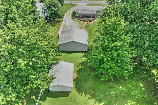 4111 Dye Rd, Illiopolis, IL 62539 - view from above of property
