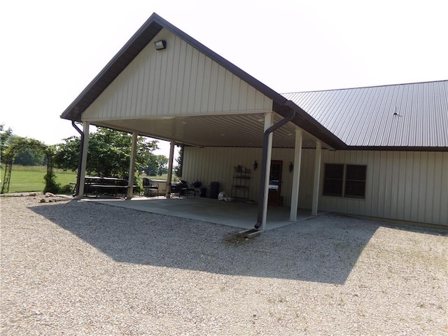 2277 County Highway 3, Findlay, IL 62534 - view of parking with a carport
