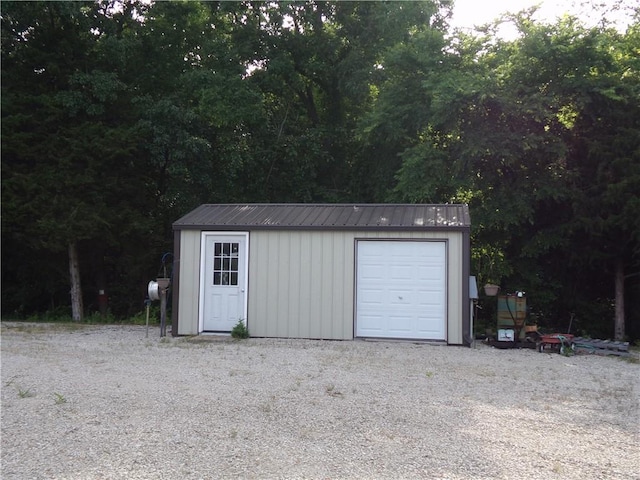 2277 County Highway 3, Findlay, IL 62534 - view of detached garage