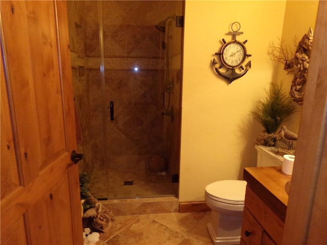 2277 County Highway 3, Findlay, IL 62534 - bathroom featuring vanity and a shower stall