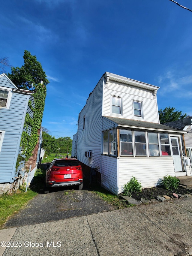 269 Broadway, Menands, NY 12204 - view of front of home featuring a sunroom