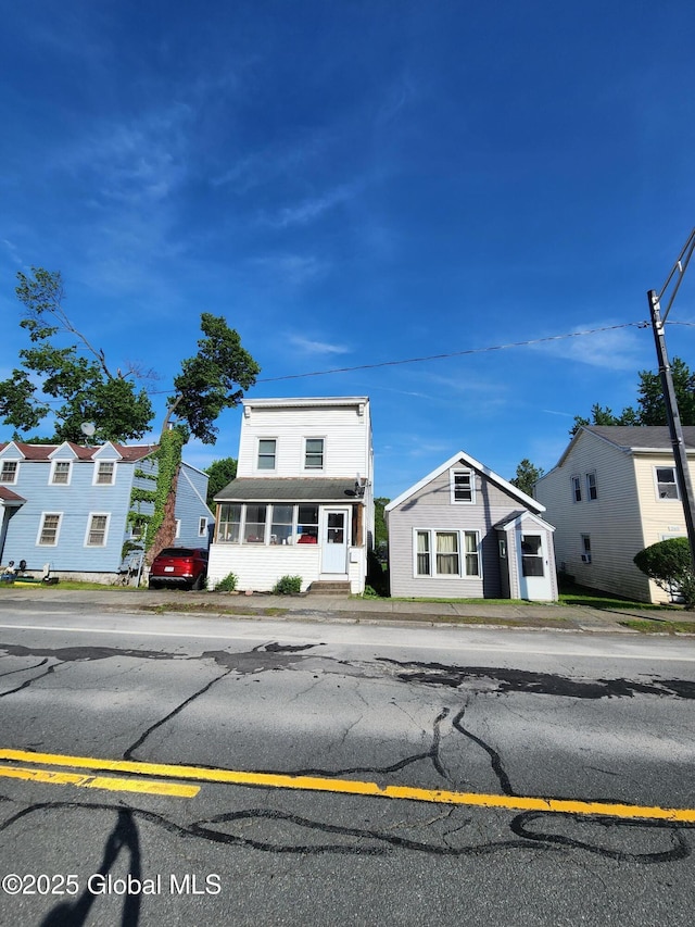 269 Broadway, Menands, NY 12204 - traditional home with a residential view