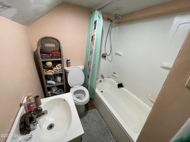 82 N Williams St, Whitehall, NY 12887 - full bath featuring a sink, toilet, and shower / tub combo