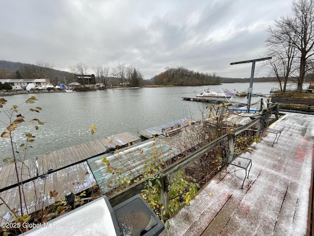 82 N Williams St, Whitehall, NY 12887 - property view of water with a boat dock