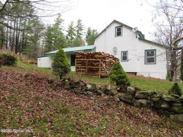 view of rear view of house