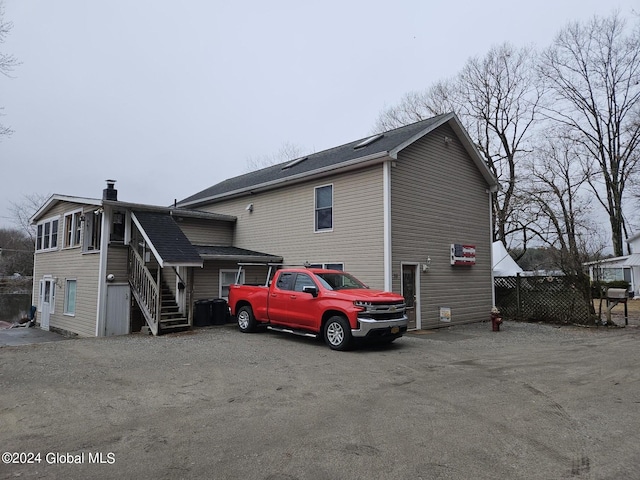 view of property exterior