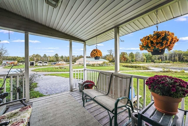 sunroom with a healthy amount of sunlight