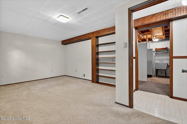 12 Lori Ln, Clifton Park, NY 12065 - finished below grade area featuring carpet and a sink