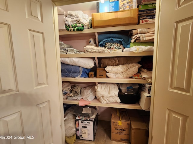 view of closet